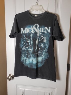Of Mice of Men Live memories Metalcore band licensed concert Bay island T-shirt.